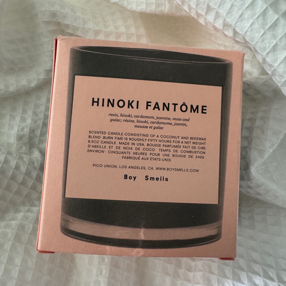 Hinoki Fantôme Candle Boy Smells Candle (8.5 oz)